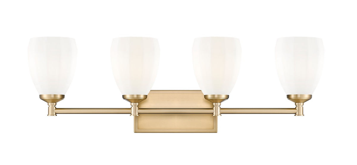 Luminaire de vanité Oren Or moderne, 31" – vue 2