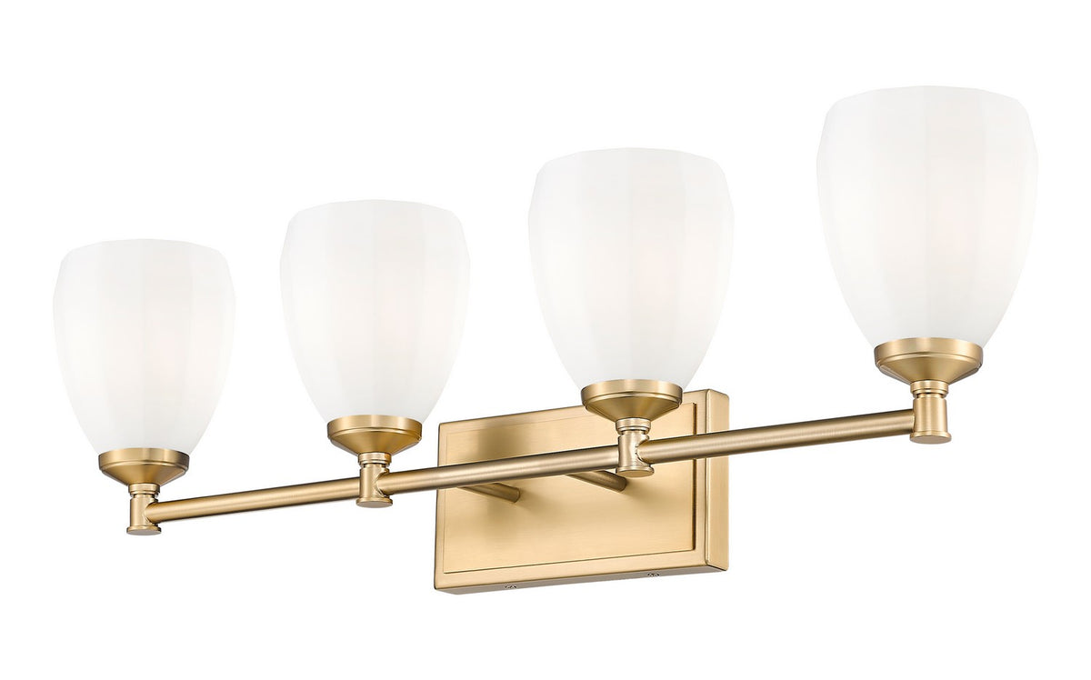 Luminaire de vanité Oren Or moderne, 31" – vue 3