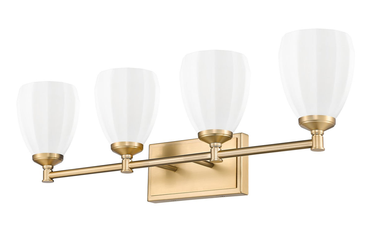 Luminaire de vanité Oren Or moderne, 31" – vue 5