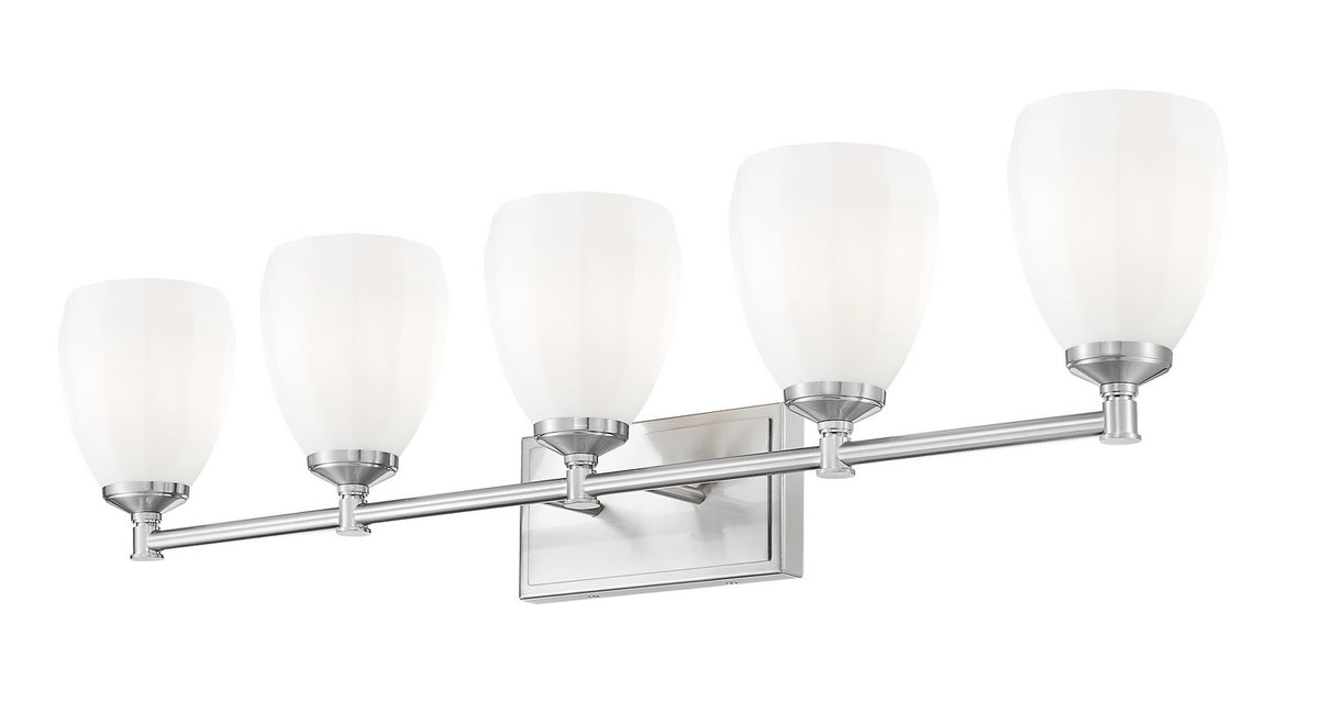 Luminaire de vanité Oren Nickel brossé, 38" – vue 3