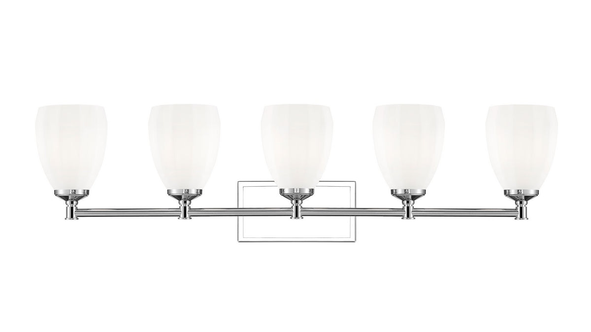 Luminaire de vanité Oren Chrome, 38" – vue 2