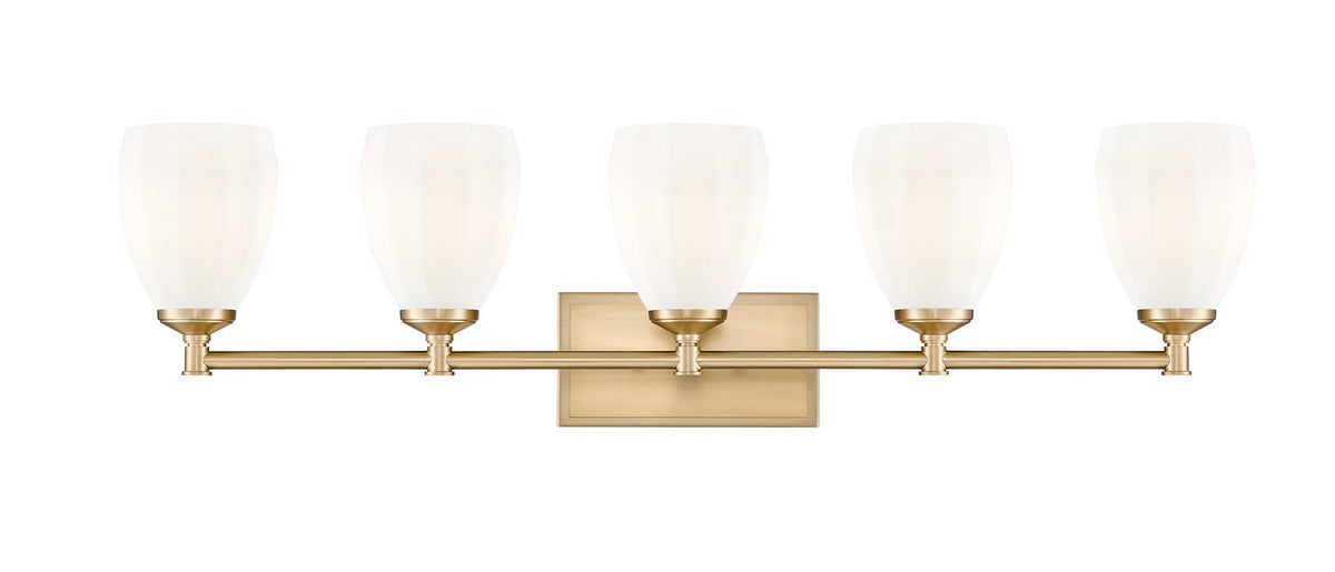 Luminaire de vanité Oren Or moderne, 38" – vue 2