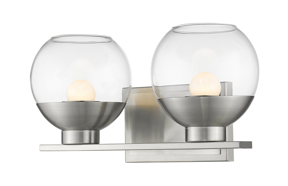 Luminaire de vanité Osono Nickel brossé, 14 1/4" – Z-Lite