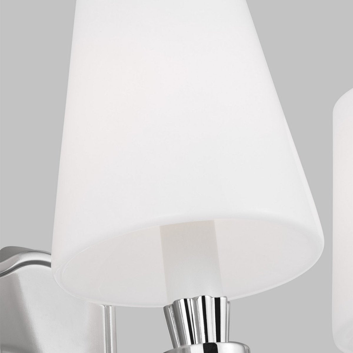 Luminaire de vanité Paisley - Nickel poli by Visual Comfort Studio | Luminaires & cie