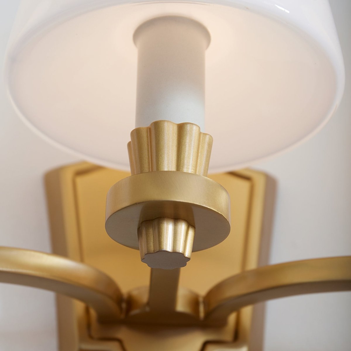 Luminaire de vanité Paisley - Nickel poli by Visual Comfort Studio | Luminaires & cie