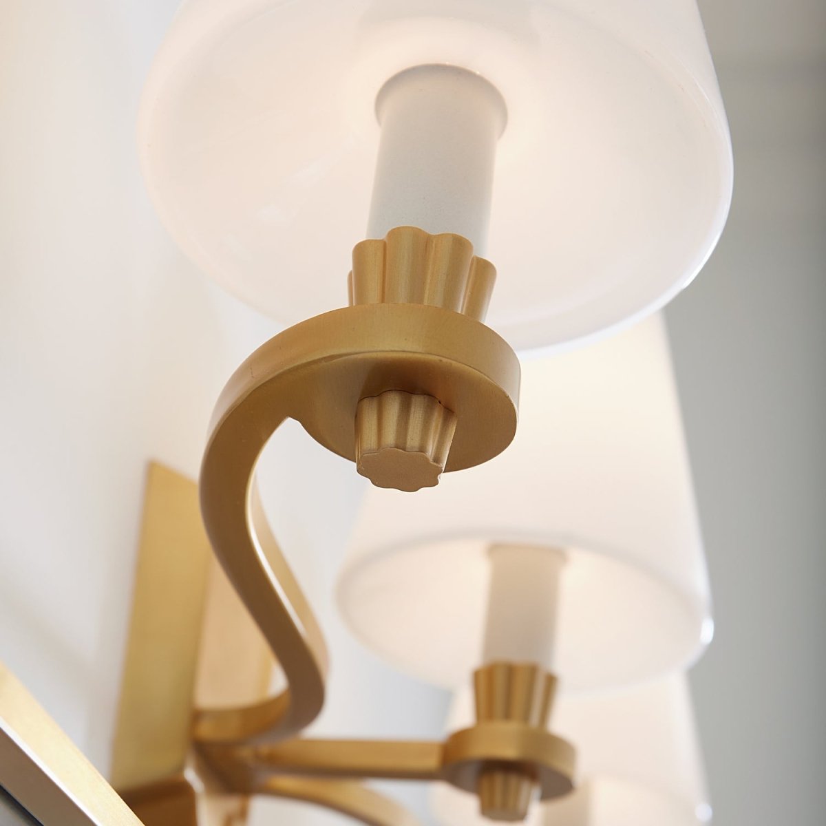 Luminaire de vanité Paisley - Nickel poli by Visual Comfort Studio | Luminaires & cie