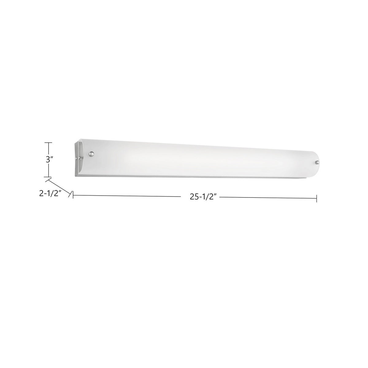 Barre d'éclairage de salle de bain Peggy 25 1/2" – vue 2
