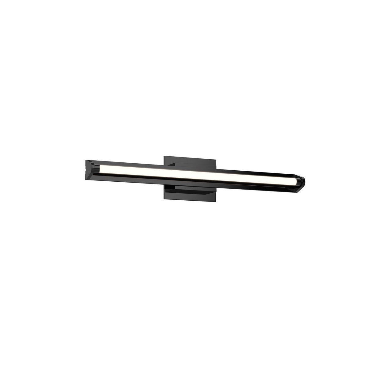 Barre d'éclairage de salle de bain Plymouth Noir, 24 1/8" – vue 3