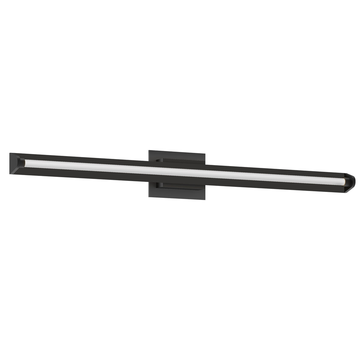 Barre d'éclairage de salle de bain Plymouth Noir, 37 1/2" – vue 2