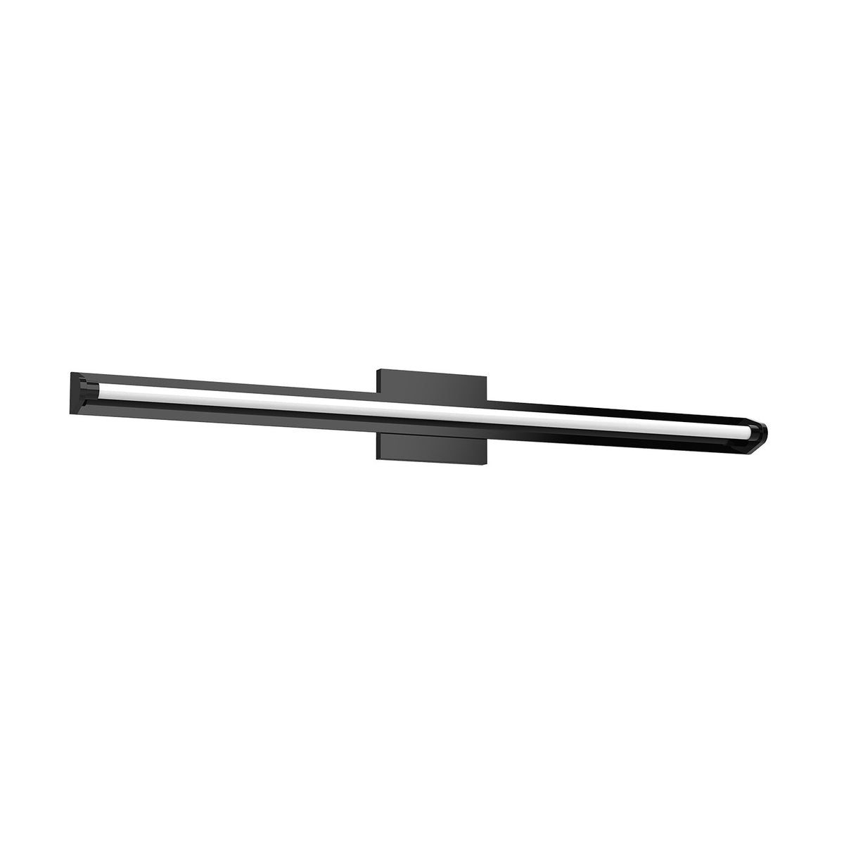 Barre d'éclairage de salle de bain Plymouth Noir, 37 1/2" – Kuzco Lighting