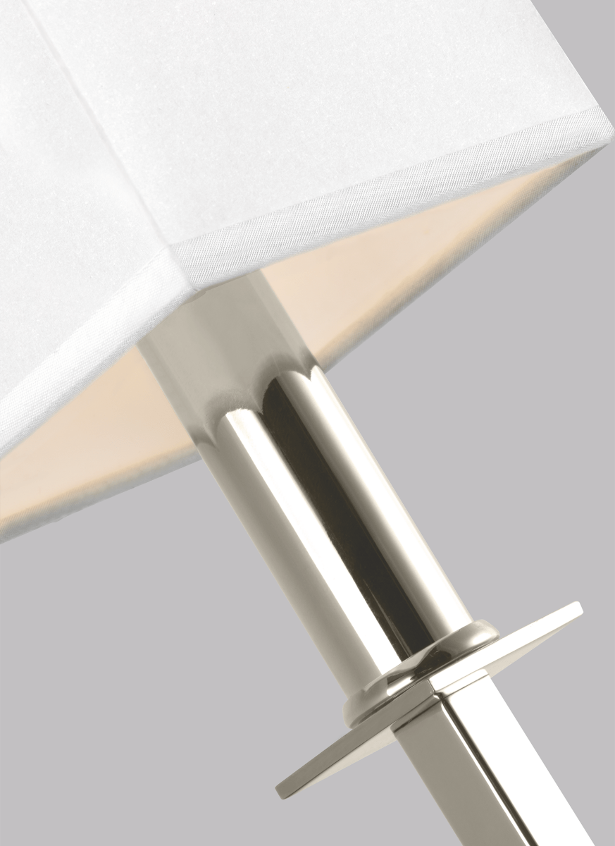 Luminaire de vanité Quinn - Nickel poli by Visual Comfort Studio | Luminaires & cie