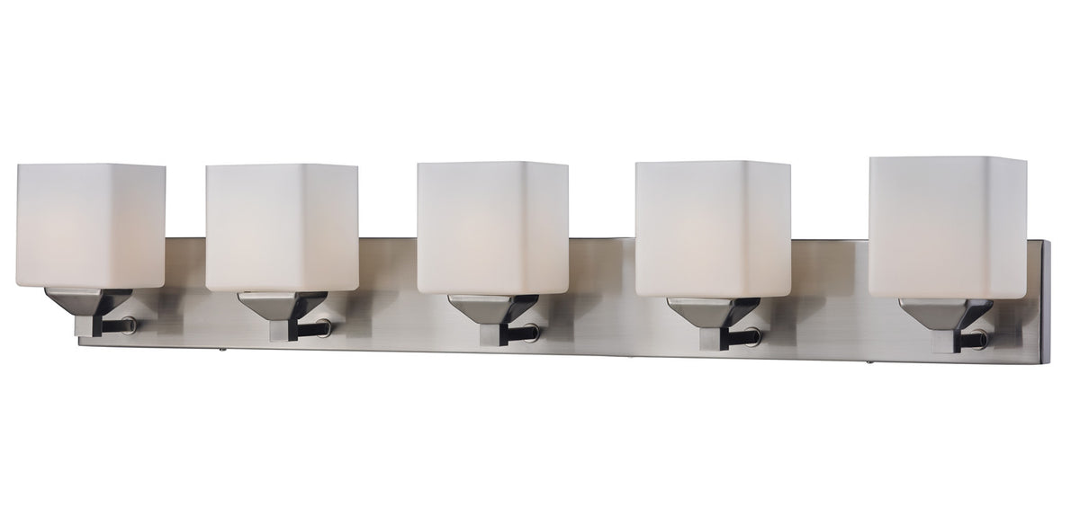 Luminaire de vanité Quube Nickel brossé, 38 1/2" – Z-Lite