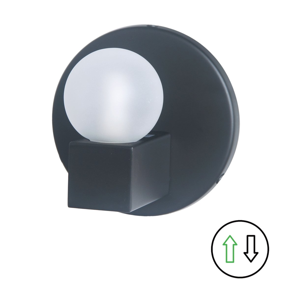 Luminaire de vanité Raleigh - Noir mat 4 3/4" by Dainolite | Luminaires & cie
