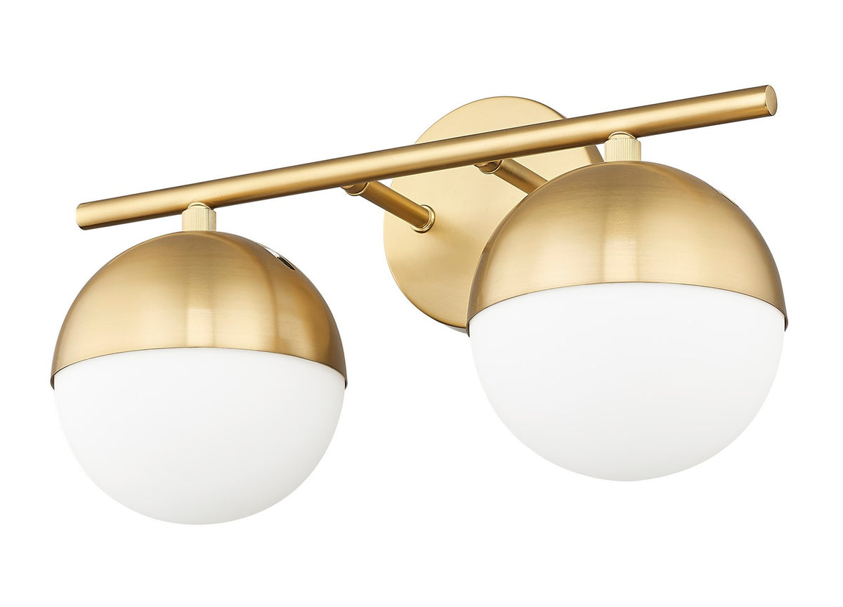 Luminaire de vanité Realm Sphere Or moderne, 16" – vue 4