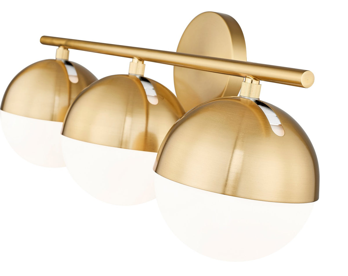 Luminaire de vanité Realm Sphere Or moderne, 24" – vue 5