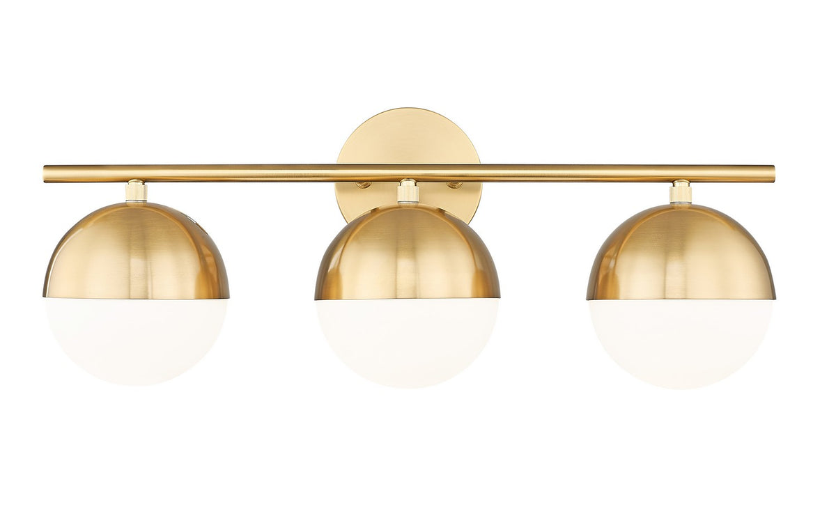 Luminaire de vanité Realm Sphere Or moderne, 24" – Z-Lite