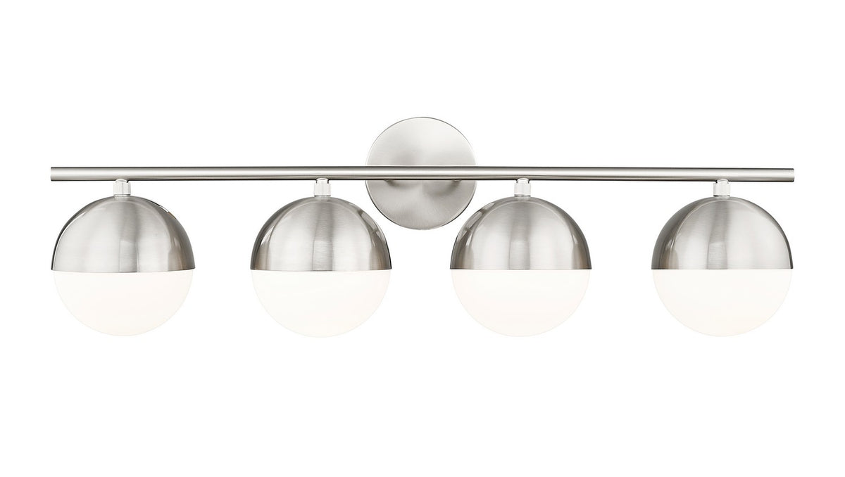 Luminaire de vanité Realm Sphere Nickel brossé, 32 1/4" – Z-Lite