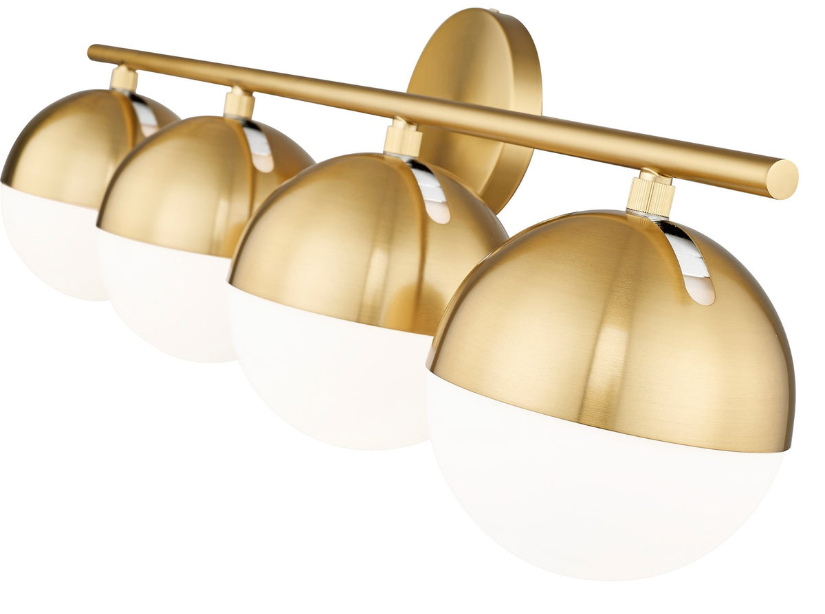 Luminaire de vanité Realm Sphere Or moderne, 32 1/4" – vue 5