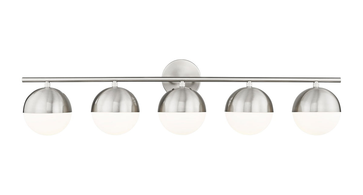 Luminaire de vanité Realm Sphere Nickel brossé, 40" – Z-Lite