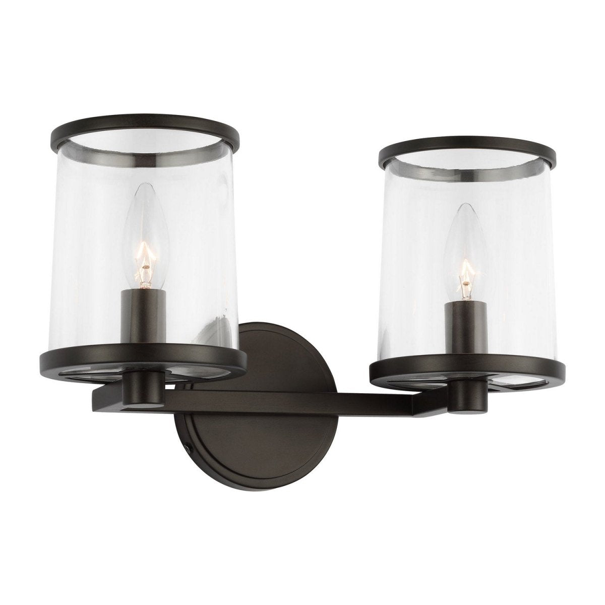 Luminaire de vanité Reynolds - Laiton vieilli dans le temps 23 7/8" by Visual Comfort Studio | Luminaires & cie