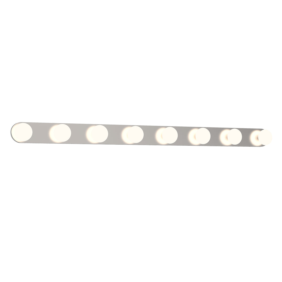 Barre d'éclairage de salle de bain Rezz Nickel brossé, 36" – vue 2
