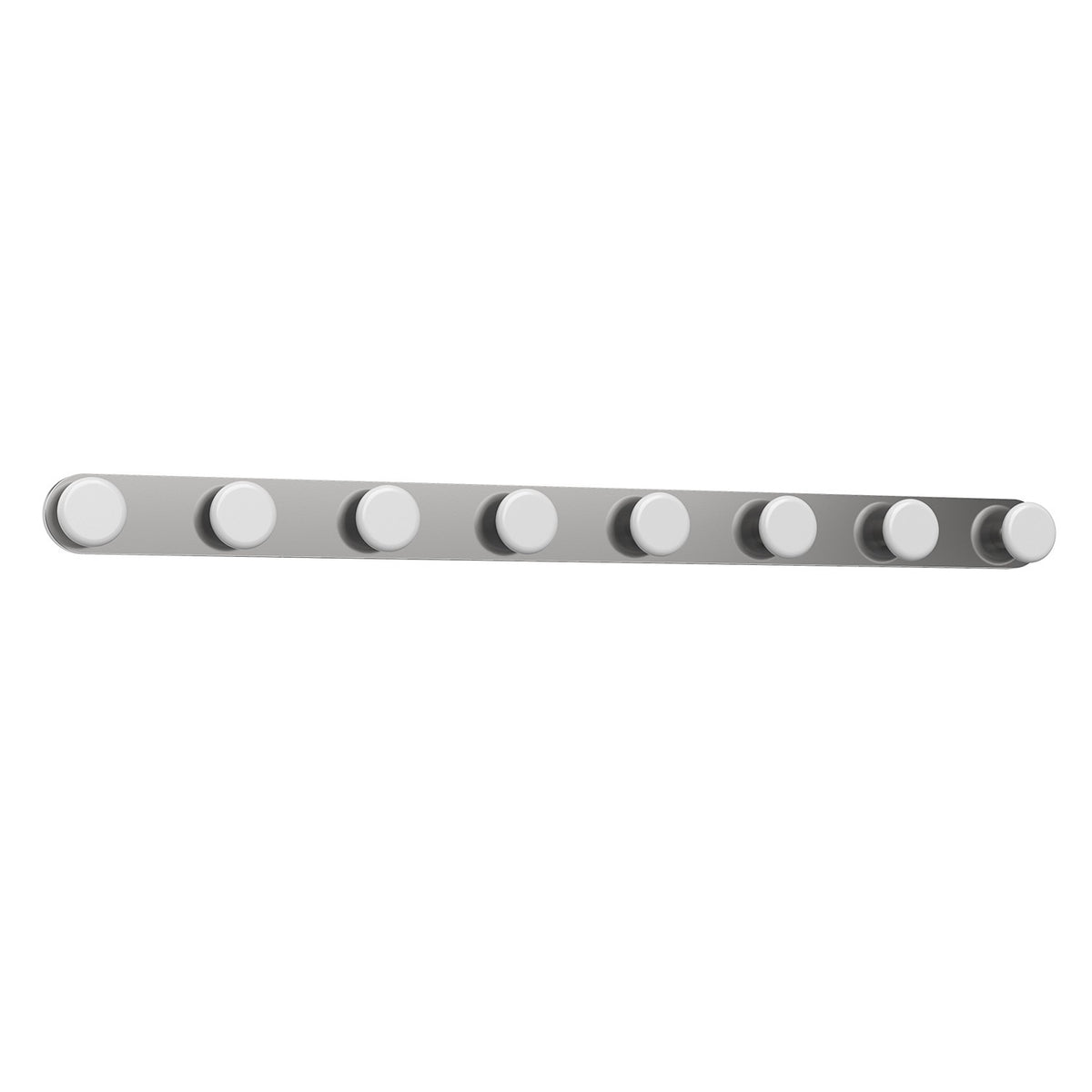 Barre d'éclairage de salle de bain Rezz Nickel brossé, 36" – Kuzco Lighting