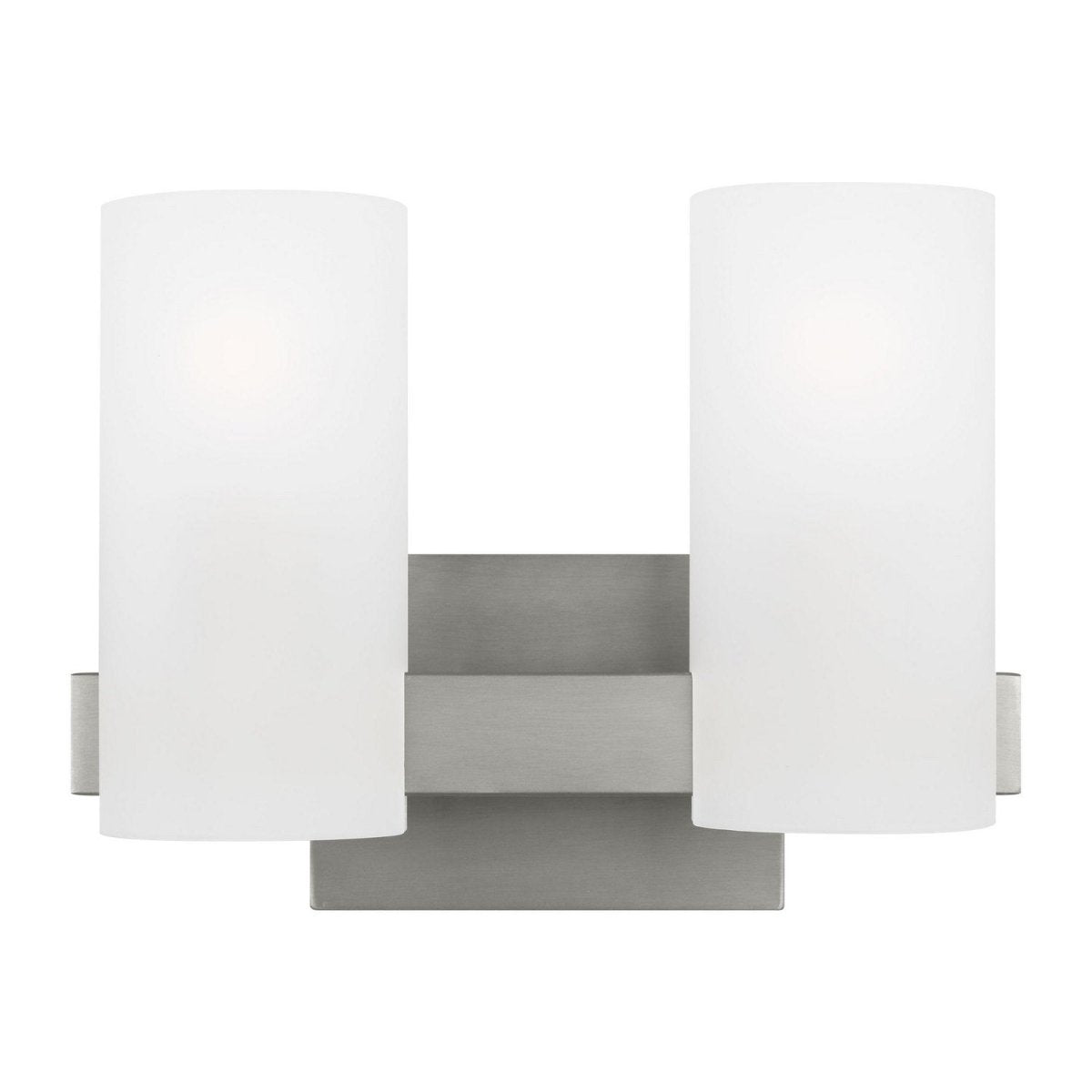 Luminaire de vanité Rhode - Acier brossé 12 1/8" by Visual Comfort Studio | Luminaires & cie