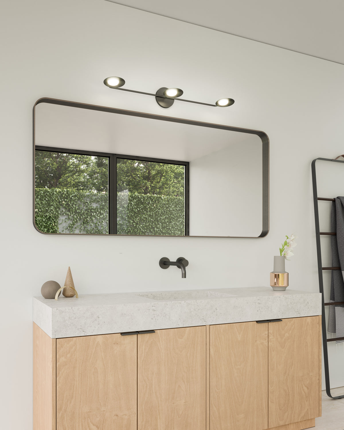 Barre d'éclairage de salle de bain Rotaire – vue 2