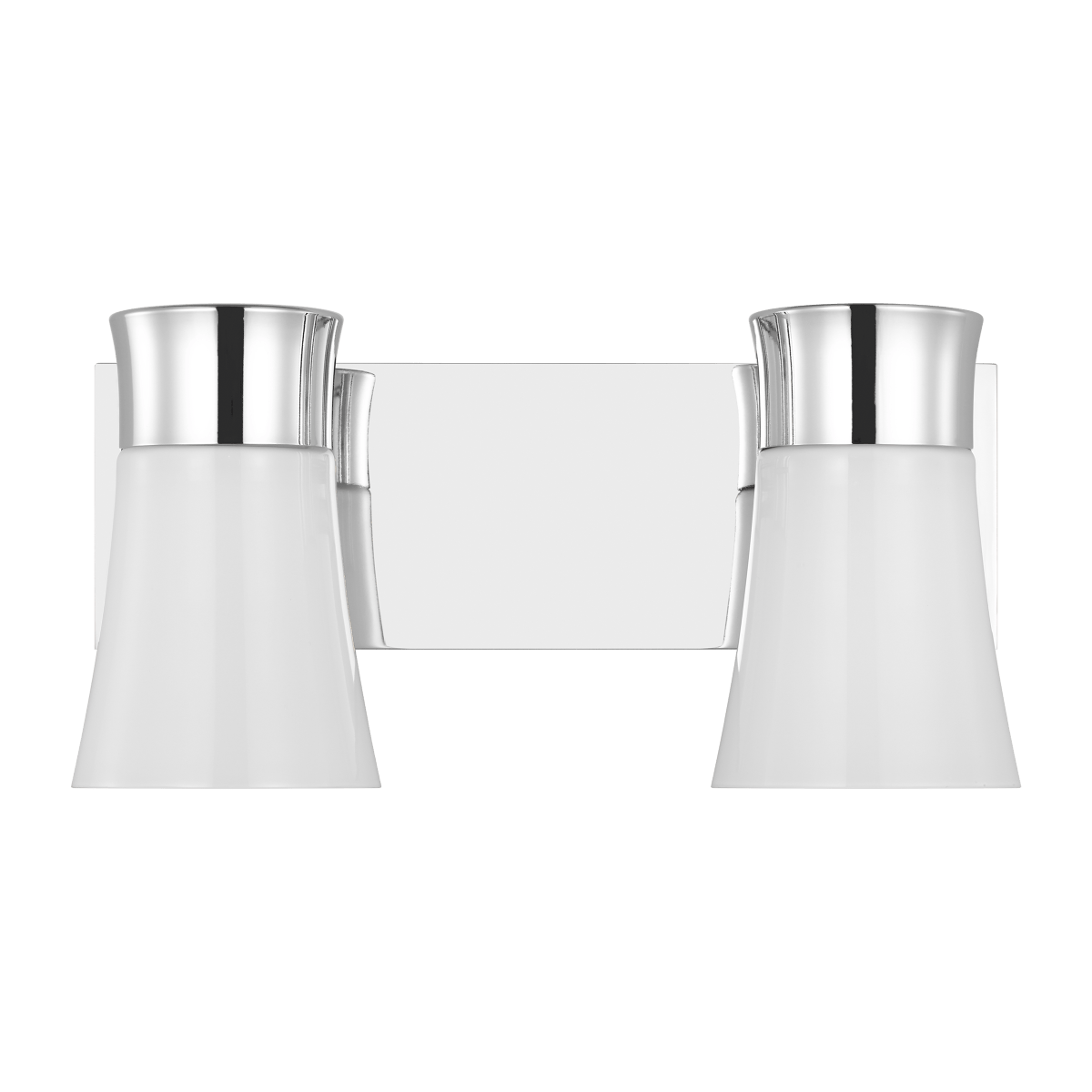 Luminaire de vanité Roy - Chrome 14 1/2" by Visual Comfort Studio | Luminaires & cie