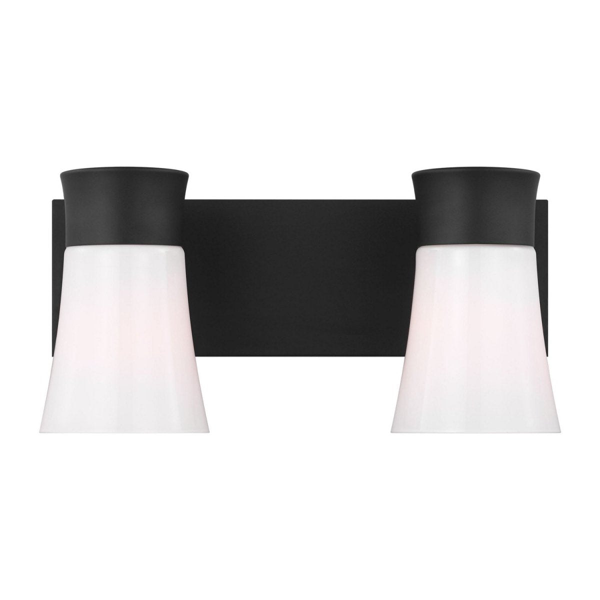 Luminaire de vanité Roy - Noir minuit 2 by Visual Comfort Studio | Luminaires & cie