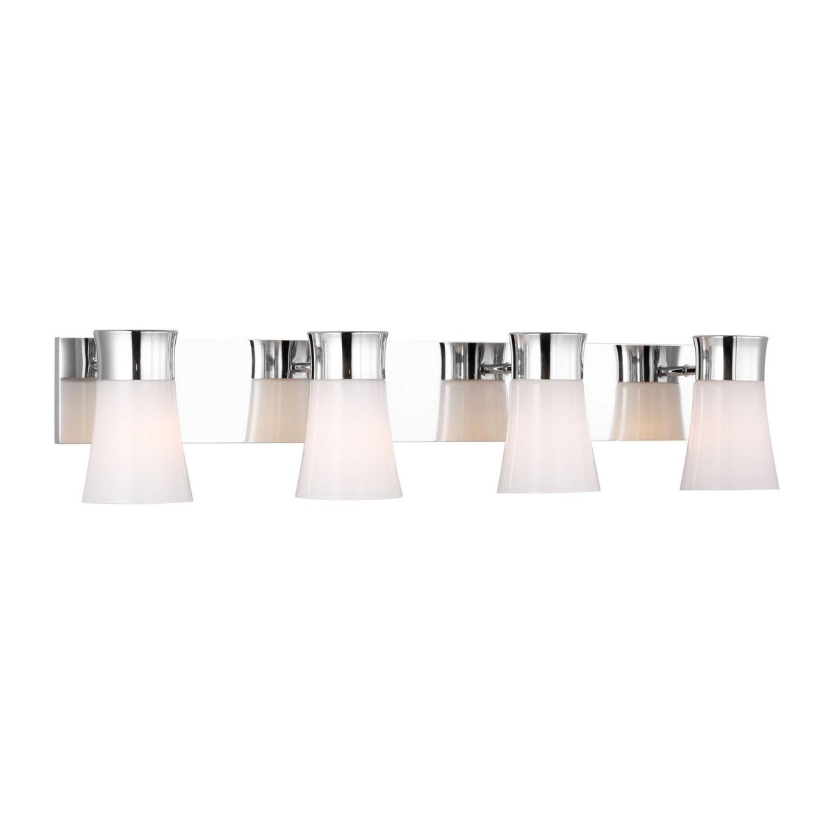 Luminaire de vanité Roy - Laiton satiné 4 by Visual Comfort Studio | Luminaires & cie