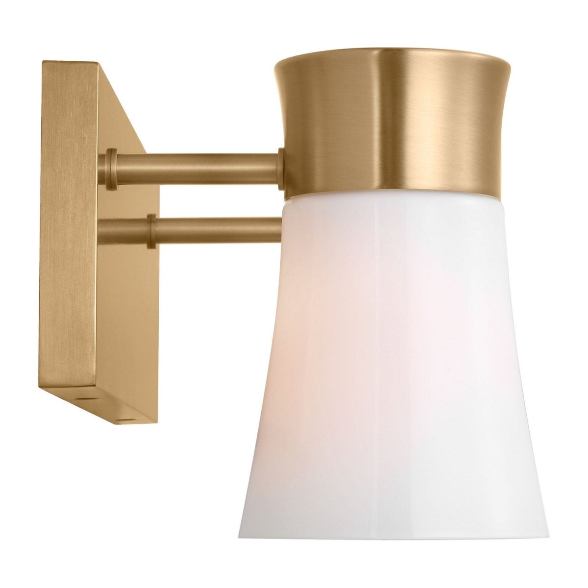 Luminaire de vanité Roy - Laiton satiné 4 by Visual Comfort Studio | Luminaires & cie