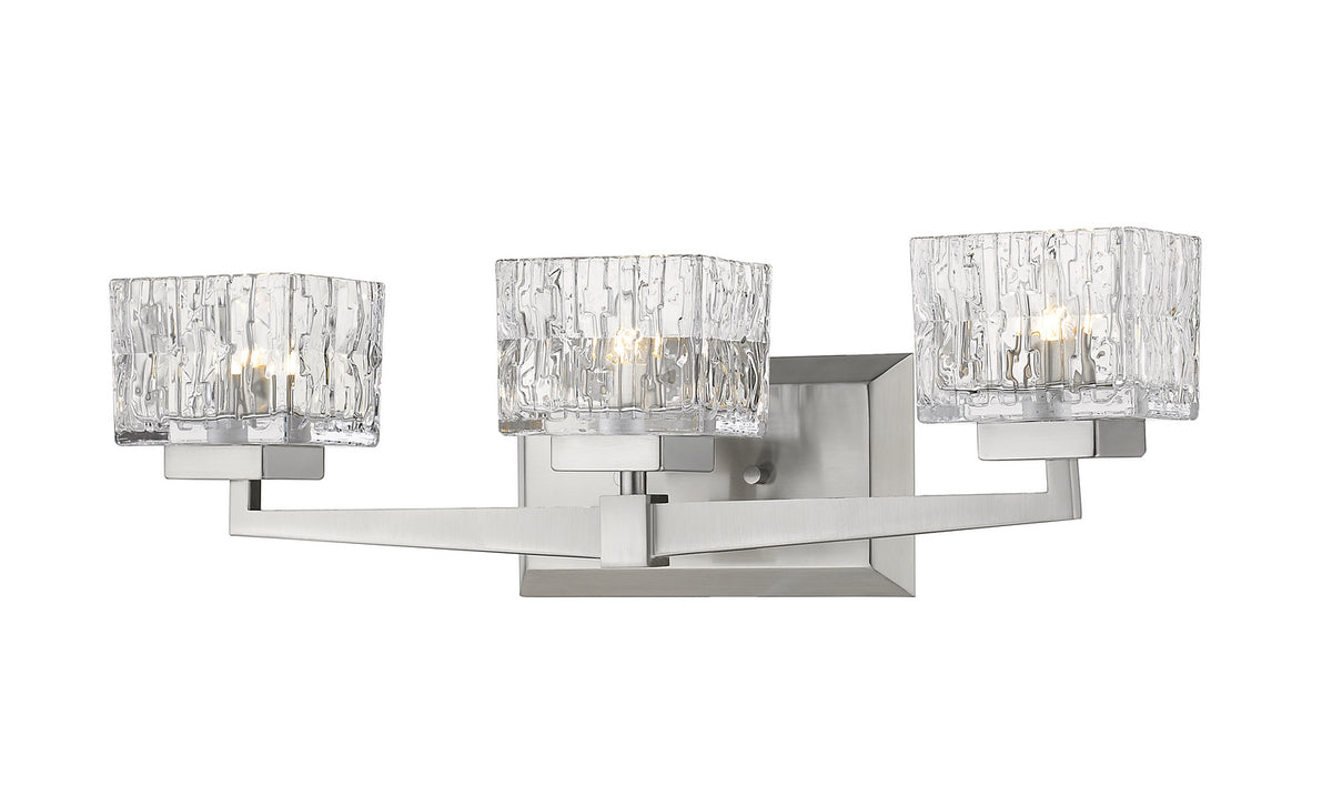 Luminaire de vanité Rubicon Nickel brossé, 22", No – Z-Lite