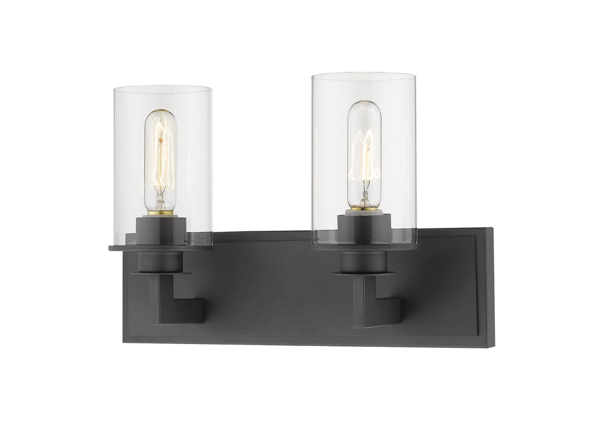 Luminaire de vanité Savannah Bronze, Transparent, 16 1/4" – Z-Lite