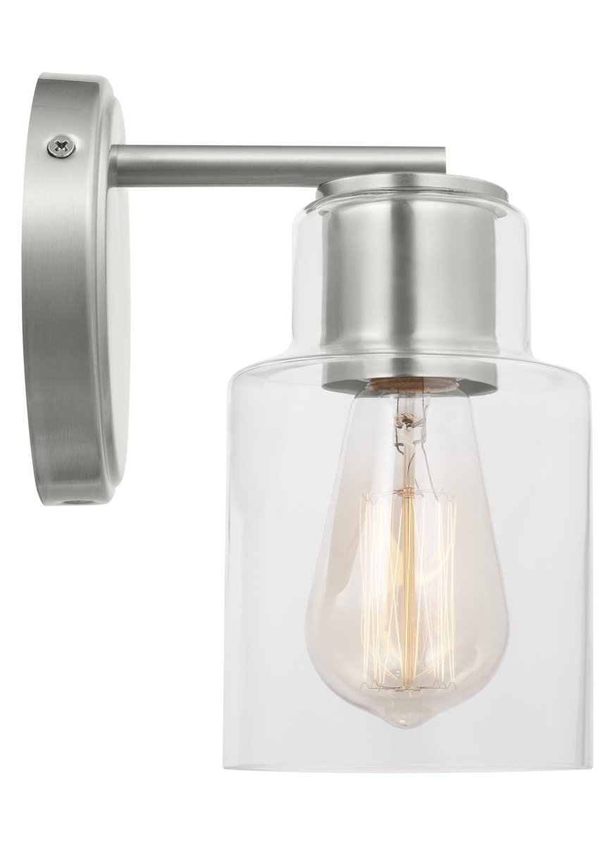 Luminaire de vanité Sayward - Acier brossé 5" by Visual Comfort Studio | Luminaires & cie
