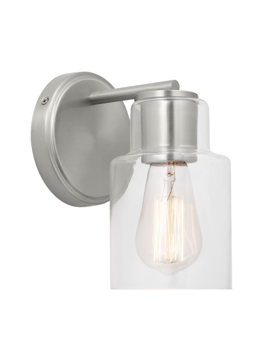 Luminaire de vanité Sayward - Acier brossé 5" by Visual Comfort Studio | Luminaires & cie