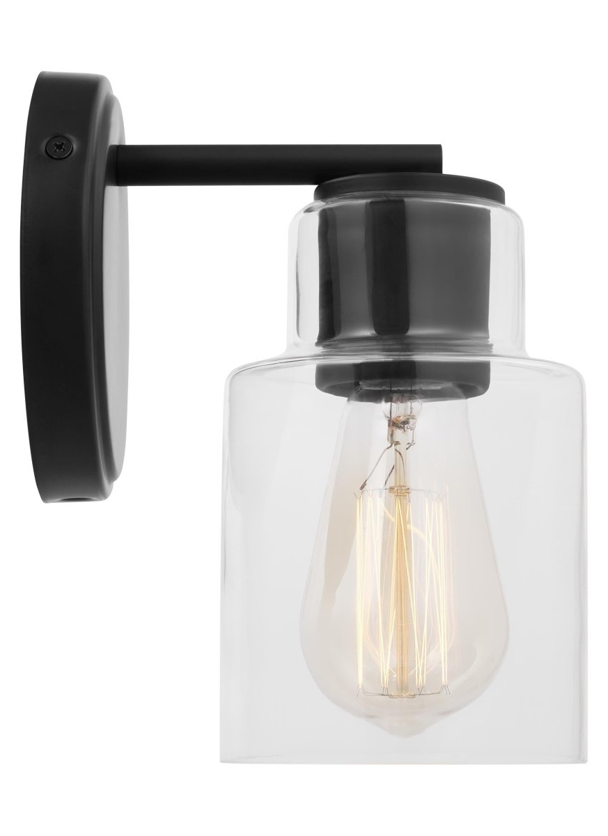 Luminaire de vanité Sayward - Noir de minuit 5" by Visual Comfort Studio | Luminaires & cie