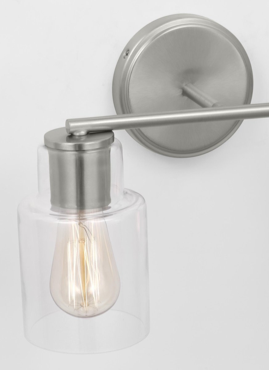 Luminaire de vanité Sayward - Acier brossé 14 1/8" by Visual Comfort Studio | Luminaires & cie