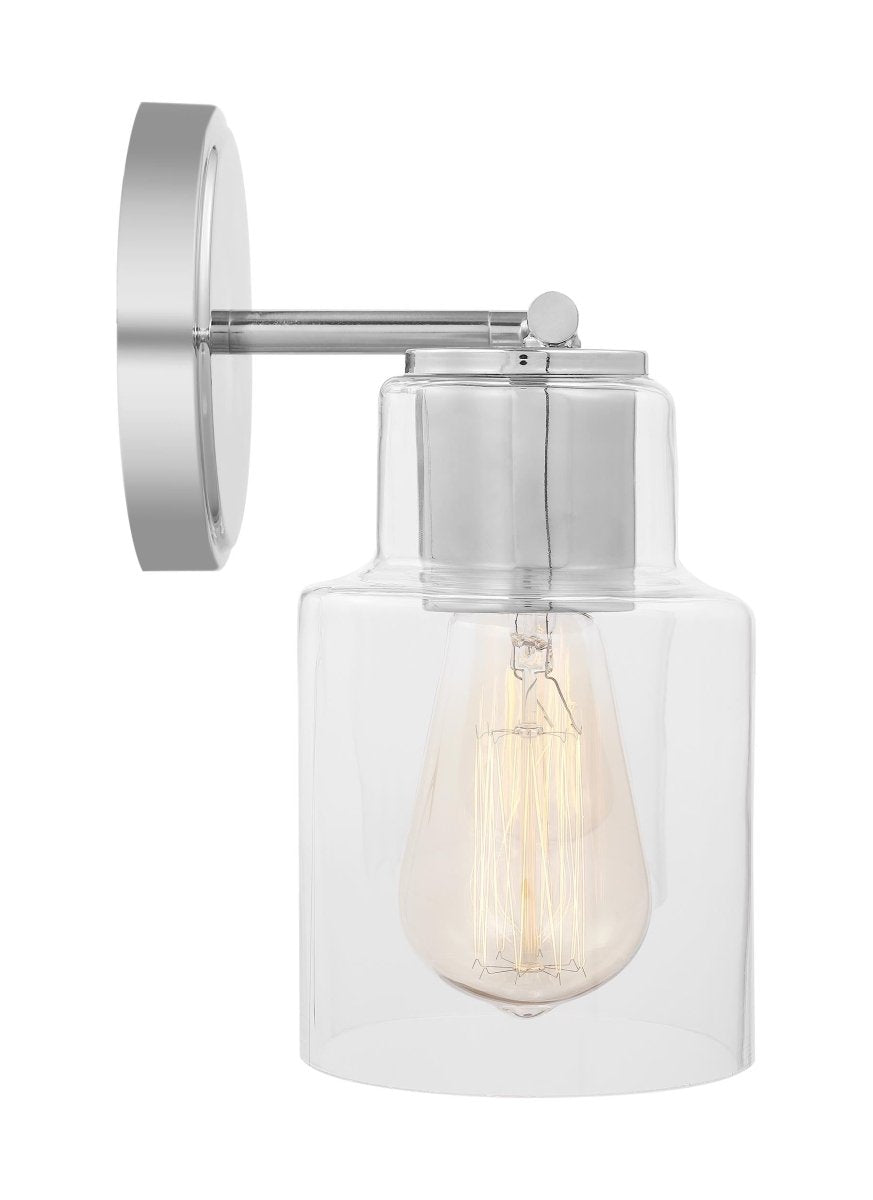 Luminaire de vanité Sayward - Chrome 14 1/8" by Visual Comfort Studio | Luminaires & cie