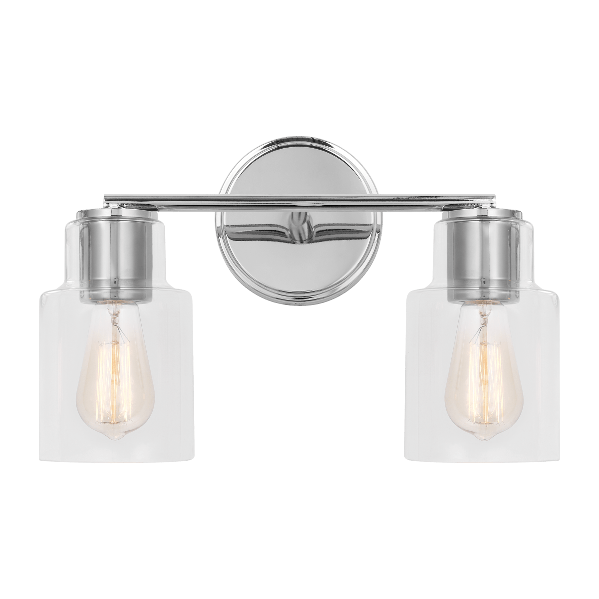 Luminaire de vanité Sayward - Chrome 14 1/8" by Visual Comfort Studio | Luminaires & cie