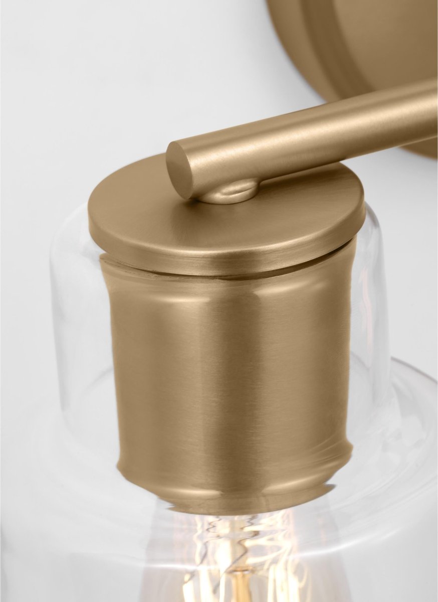 Luminaire de vanité Sayward - Laiton satiné 14 1/8" by Visual Comfort Studio | Luminaires & cie