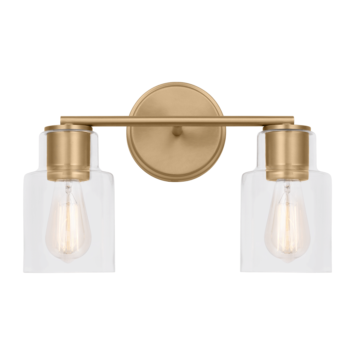 Luminaire de vanité Sayward - Laiton satiné 14 1/8" by Visual Comfort Studio | Luminaires & cie