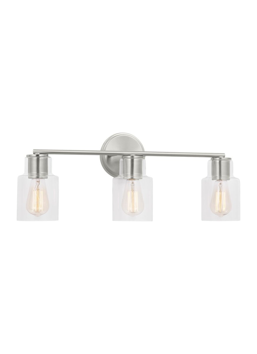 Luminaire de vanité Sayward - Acier brossé 24" by Visual Comfort Studio | Luminaires & cie