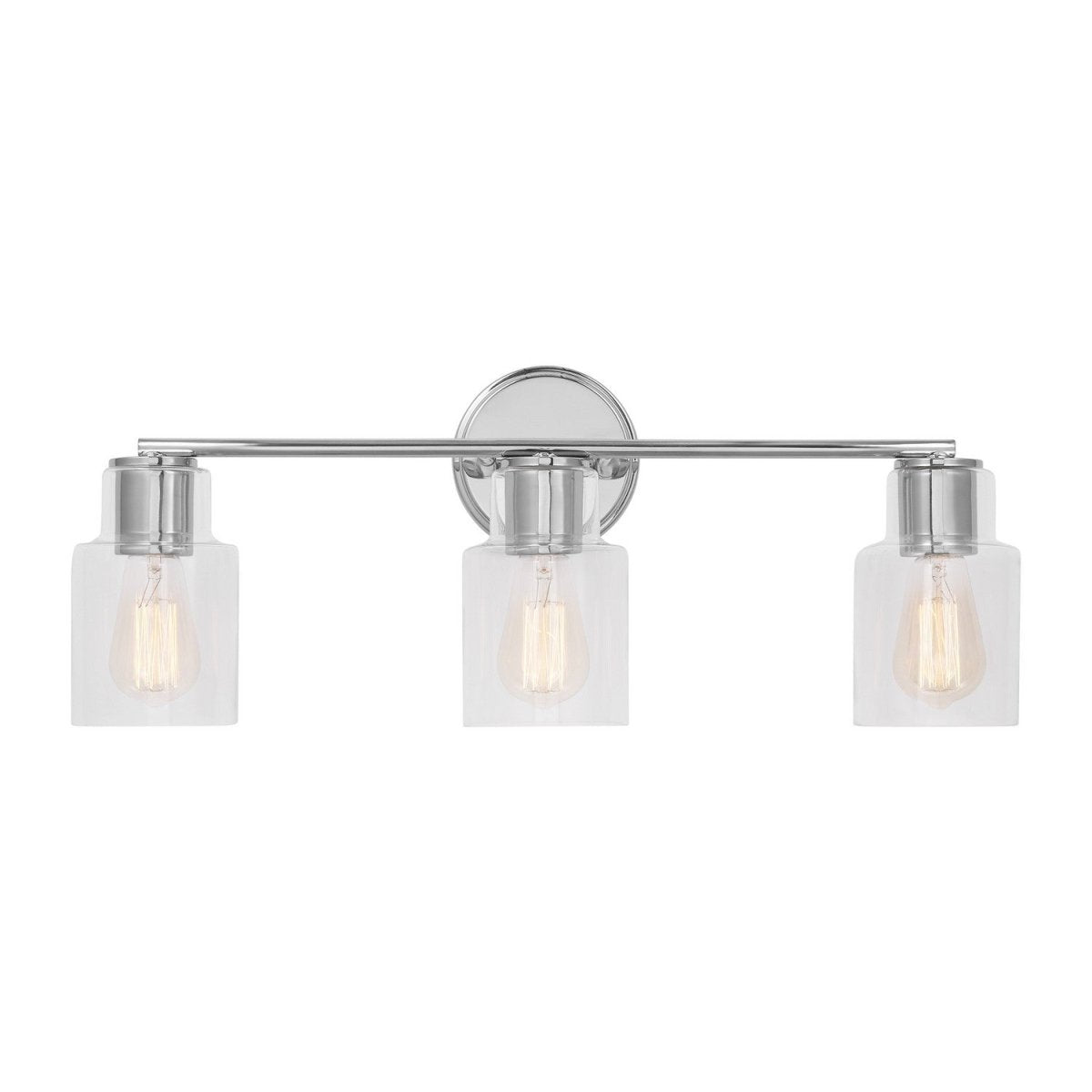 Luminaire de vanité Sayward - Chrome 24" by Visual Comfort Studio | Luminaires & cie