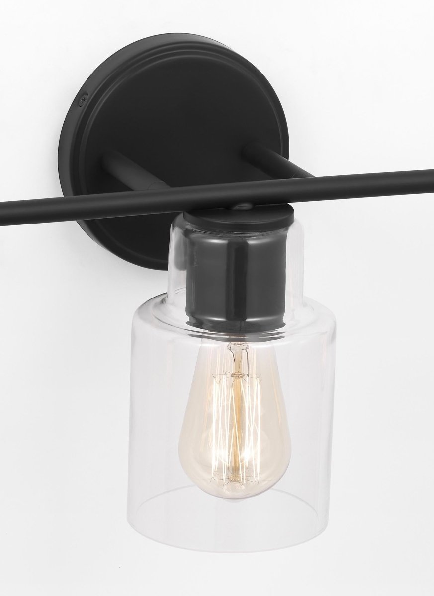 Luminaire de vanité Sayward - Noir de minuit 24" by Visual Comfort Studio | Luminaires & cie