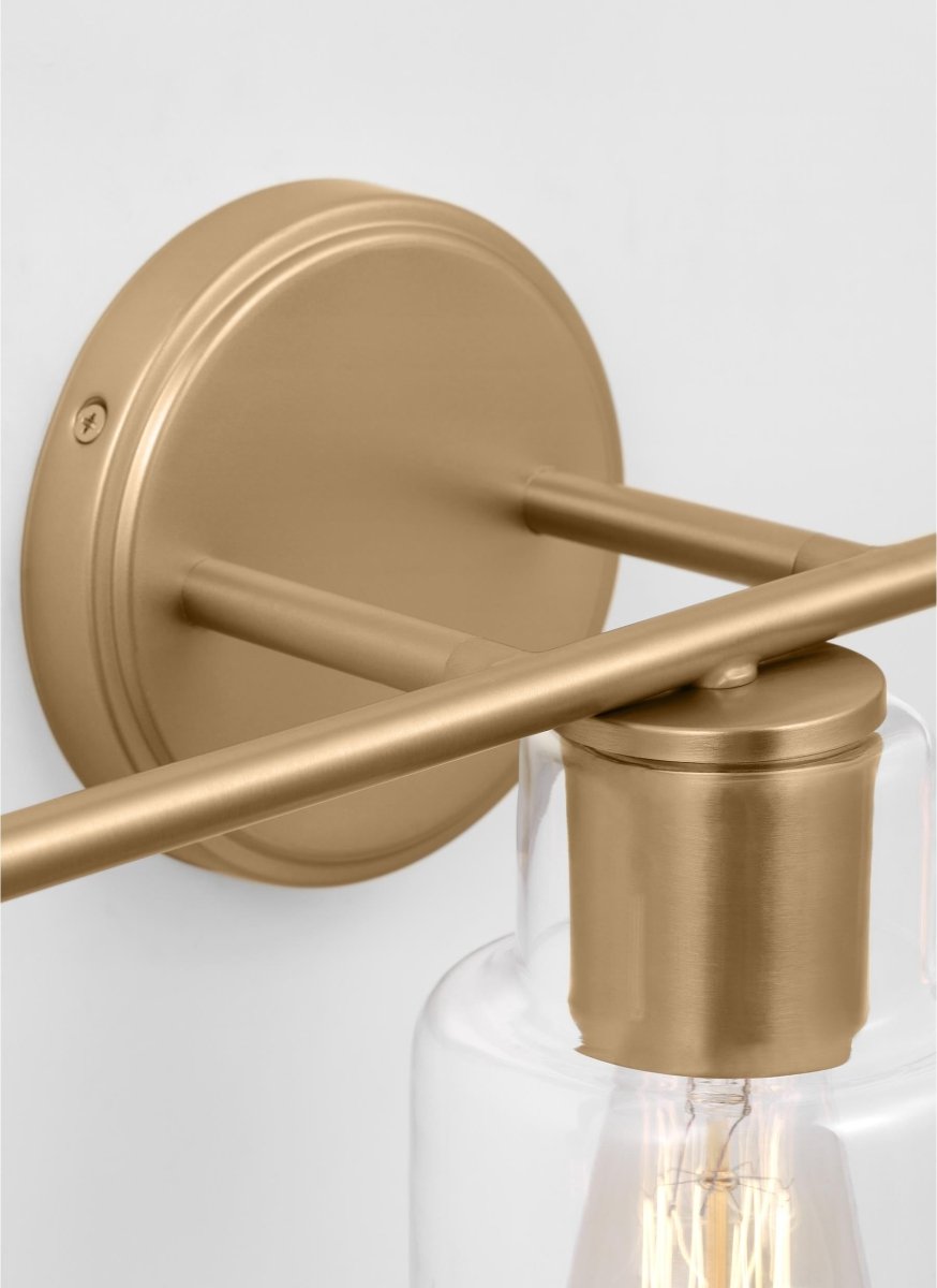 Luminaire de vanité Sayward - Laiton satiné 24" by Visual Comfort Studio | Luminaires & cie