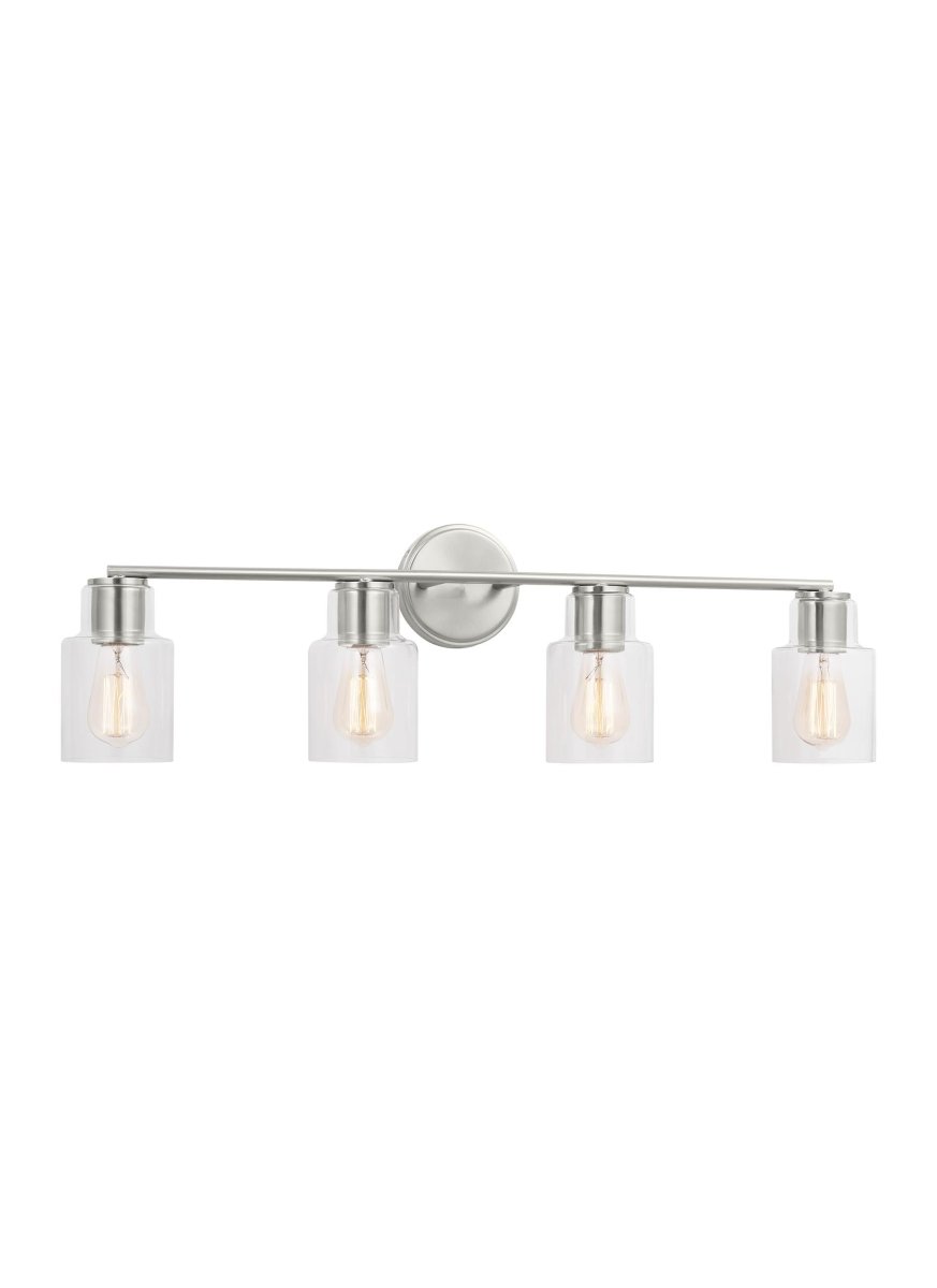 Luminaire de vanité Sayward - Acier brossé 32 3/8" by Visual Comfort Studio | Luminaires & cie