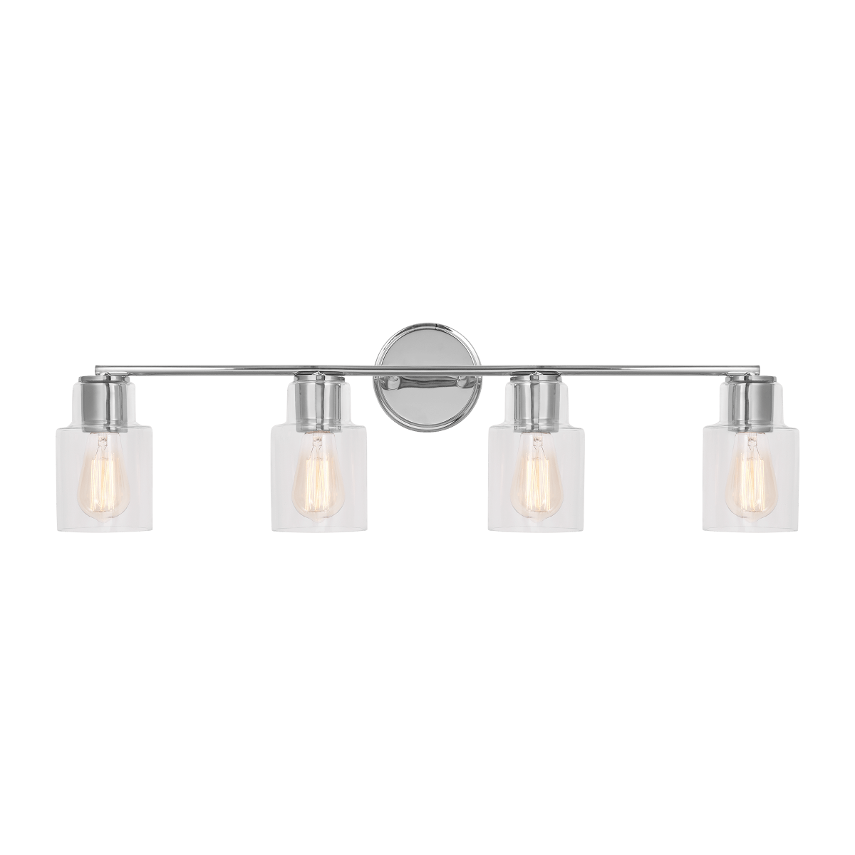 Luminaire de vanité Sayward - Chrome 32 3/8" by Visual Comfort Studio | Luminaires & cie