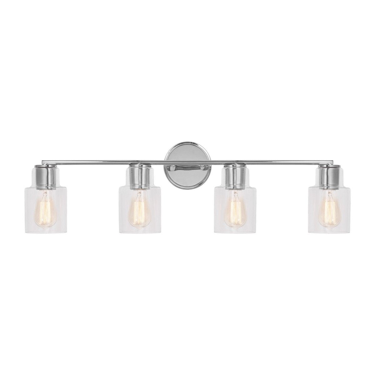 Luminaire de vanité Sayward - Chrome 32 3/8" by Visual Comfort Studio | Luminaires & cie