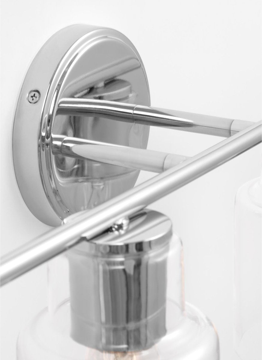 Luminaire de vanité Sayward - Chrome 32 3/8" by Visual Comfort Studio | Luminaires & cie
